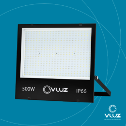 Refletor LED 500W SMD 6000K Slim Vluz IP66 – 400x445mm